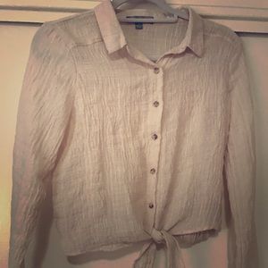 Good luck gem front tie